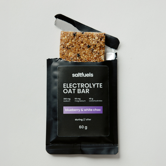 Electrolyte Oat Bar - blueberry & white choc