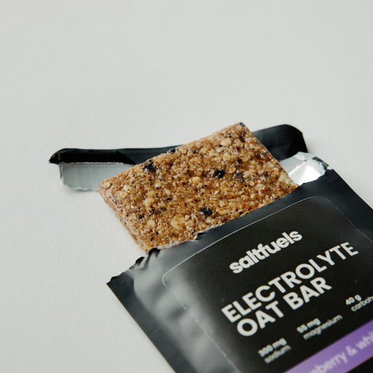 Electrolyte Oat Bar - blueberry & white choc
