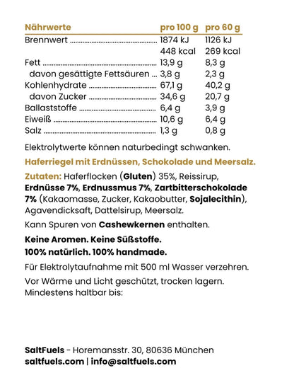 Tester Pack (4 Riegel) - SaltFuels